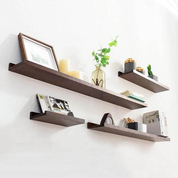 Étagère murale décorative en bois deco